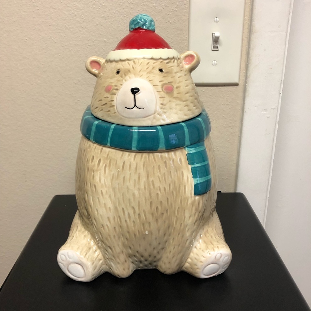 Adorable Bear Cookie Jar